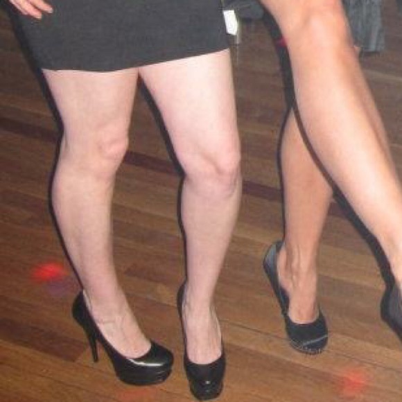 Ysl platform pump size 6 black leather - Picture 6 of 6